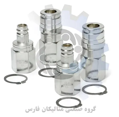 متالیکان فارس-کوپلینگ هیدرولیک Multi-snap fluid couplings CEJN